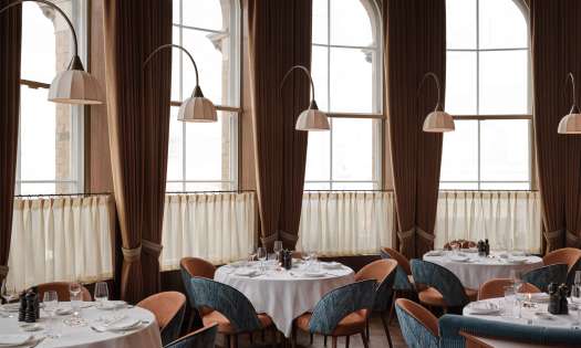 Sale e pepe mare restaurant interiors .