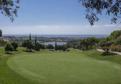 View of golf course at villa padierna palace hotel.
