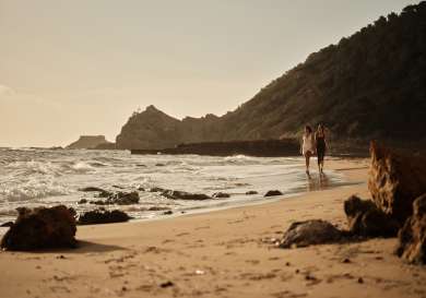 Ibiza beach.