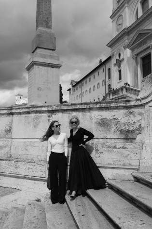 Black-and-white photo of tarja and matilda from andiata .