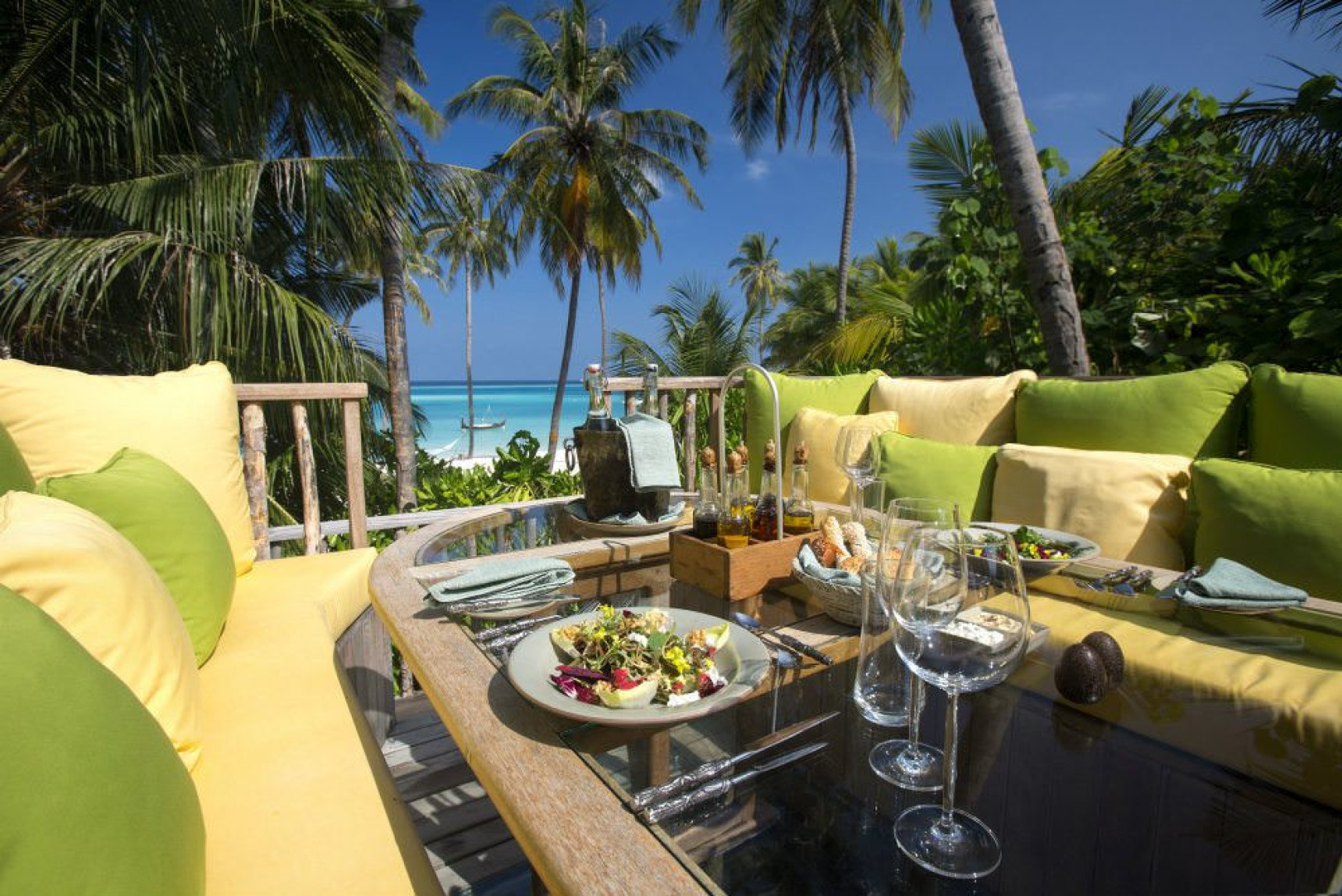 Gili Lankanfushi – a sanctuary hidden from the world food outside beach boat ocean hospitality