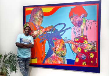 Artist ajarb bernard ategwa gallery.