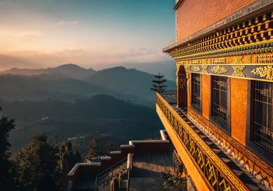 Bhutan temple.