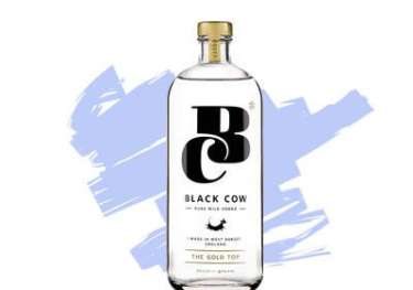 Black cow vodka.