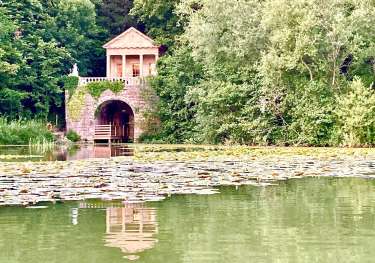 Boathouse exterior.