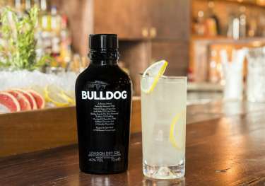 Bulldog gins tom collins.