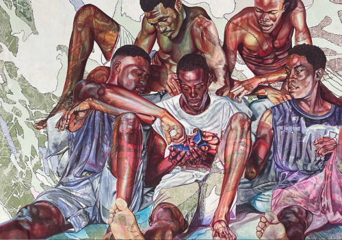 Cameroonian Artist Jean David Nkot art.