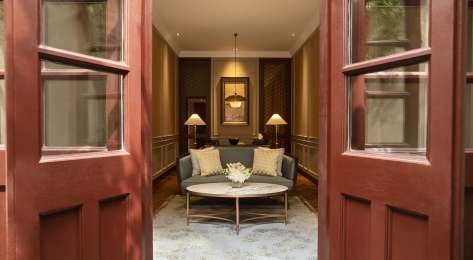 Hotel waiting area .