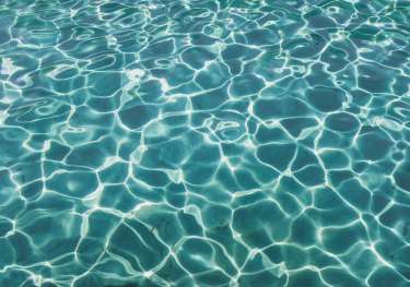 Swimming pool in the sunlight.