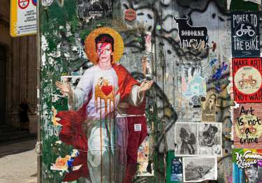 David bowie street art.