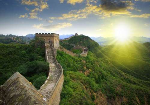 Great wall of china.