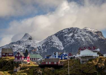 Town in greenland.