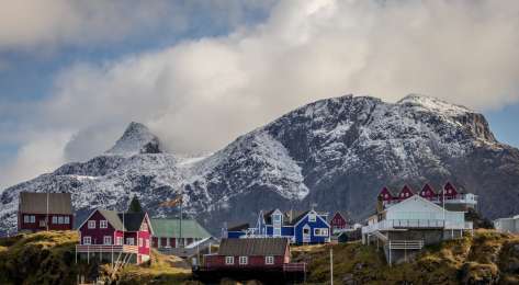 Town in greenland.