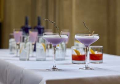Highclere castle gin cocktails .