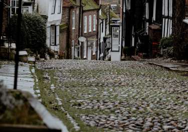 Rye's cobbled streets.
