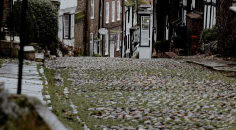 Rye's cobbled streets.