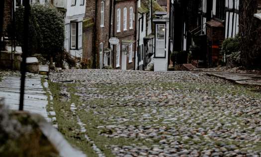 Rye's cobbled streets.