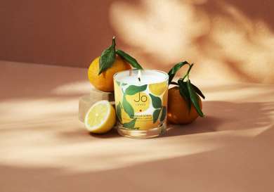 Jo loves citrus candle.