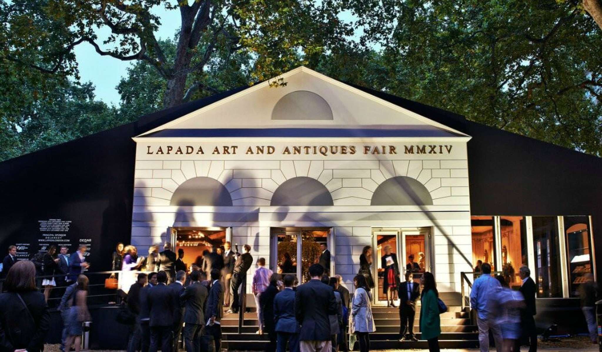 Lapada arts and antiques fair.