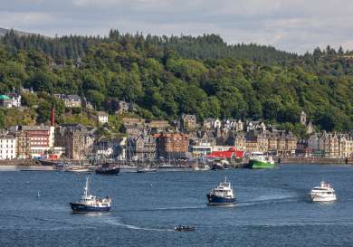 Lucy mary cruise in the hebrides.