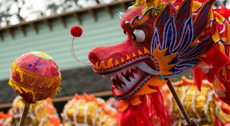 Lunar new year celebrations .