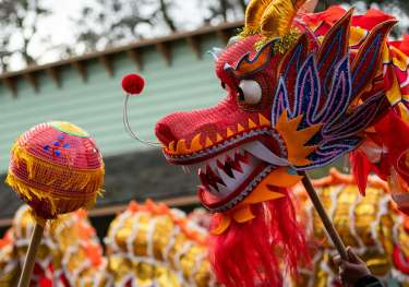 Lunar new year celebrations .