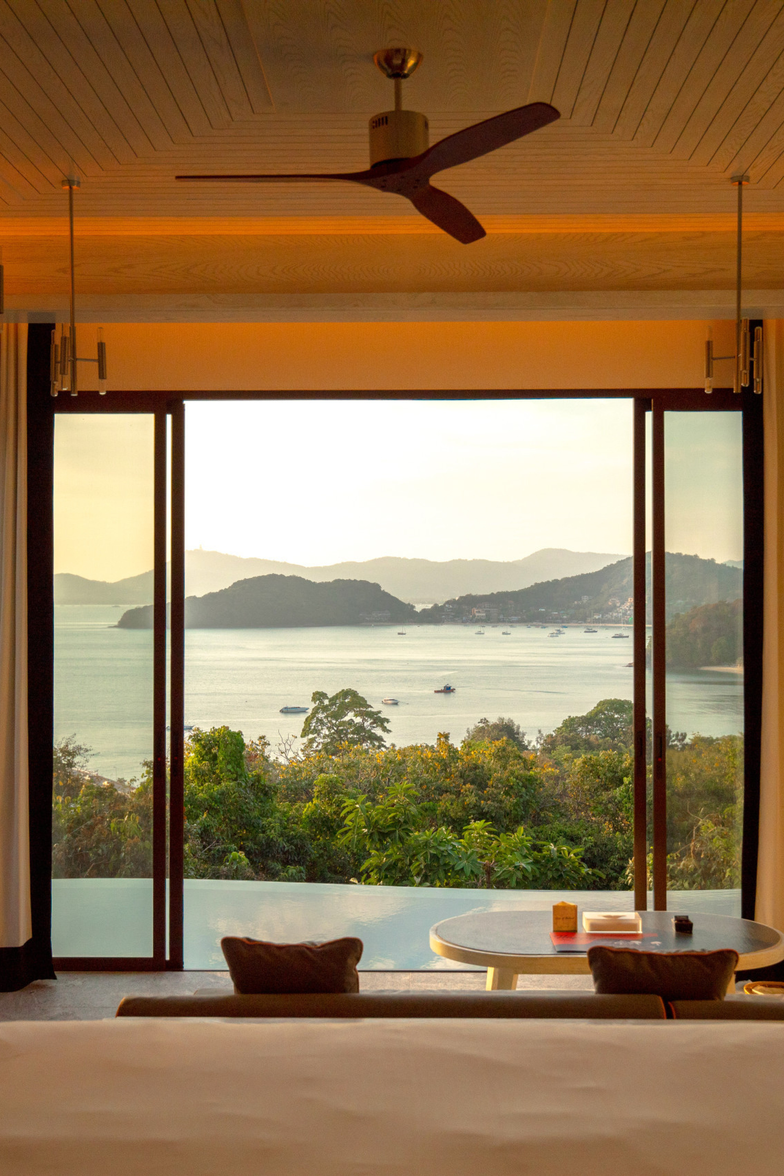 sri panwa suite with view of the ocean