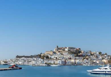Ibiza marina.