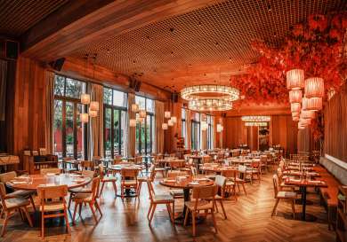 Nobu marrakech ambience restaurant .