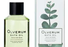 Olverum bath oil.