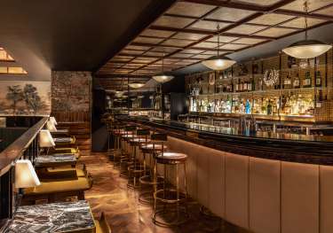 Oriole downstairs bar .