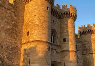 Castle in rhodes.
