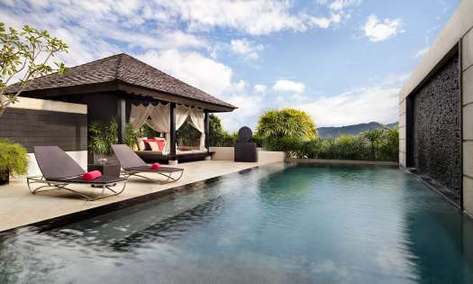 Hotel villa at the pavilions in phuket.