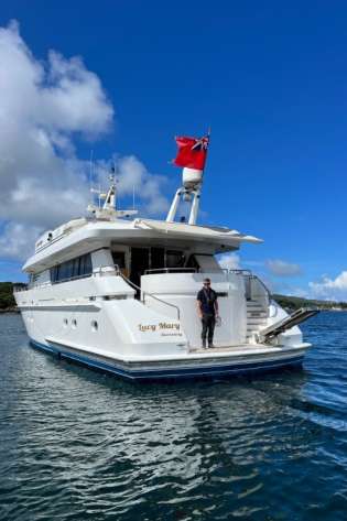 Lucy mary ship in the hebrides.