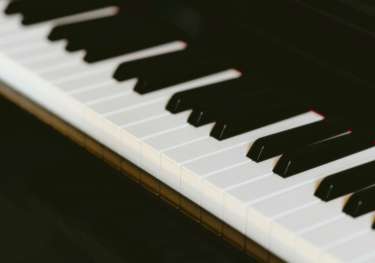 Piano keys.