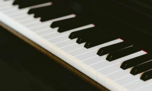 Piano keys.
