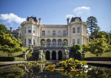 Country escapes: exploring lord beaverbrooks estate outside view.