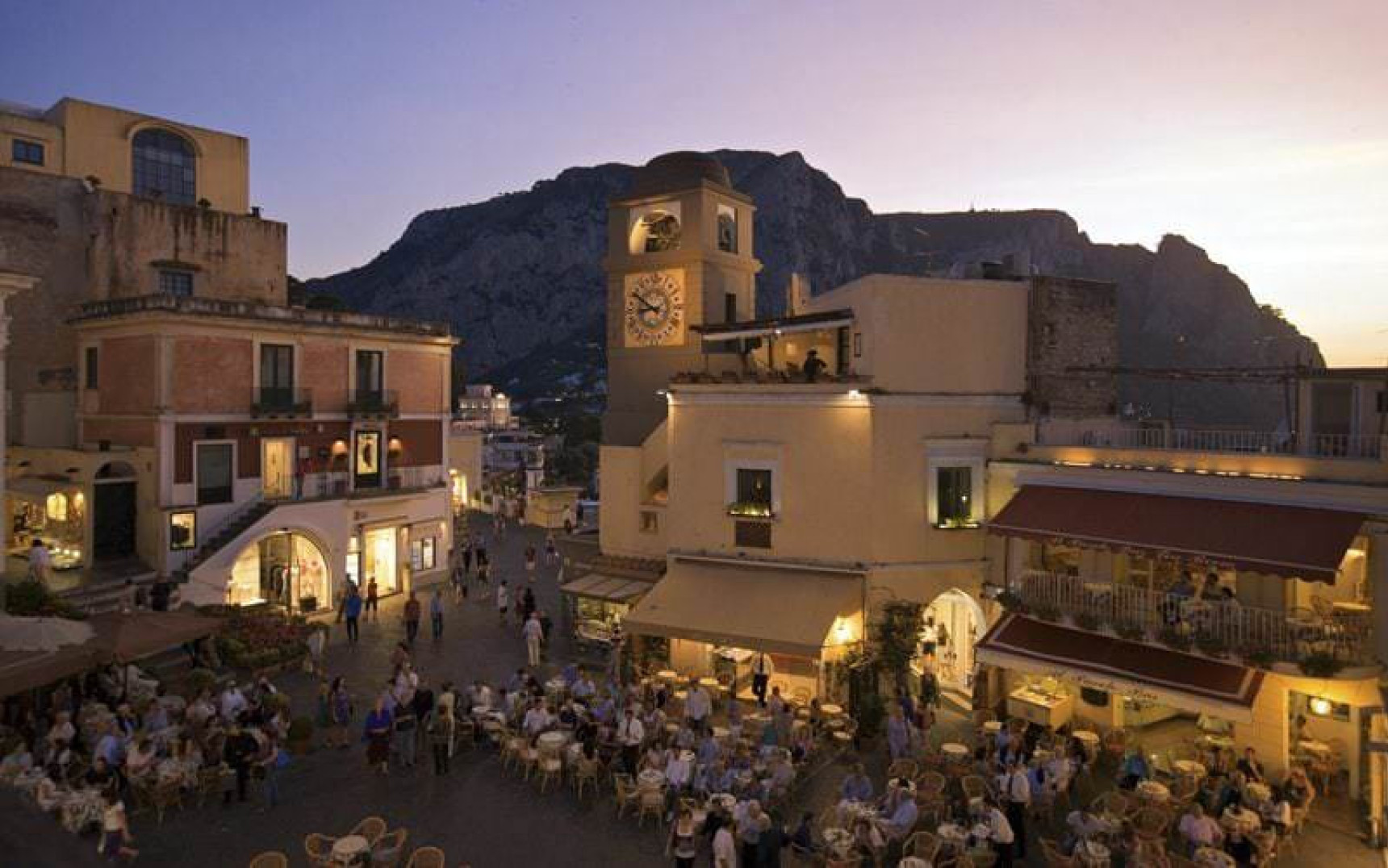 The Piazzetta in Capri. Image Credit: Capri.com