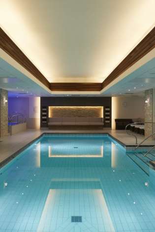 The landmark hotel pool spa.