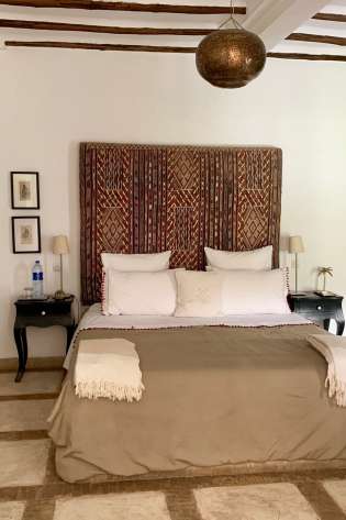 Luxury in the medina of marrakech   riad timila review bedroom.