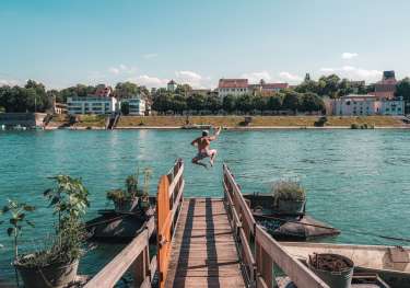 Rheinschwimmen in basel swimming in the rhine in basel 1.