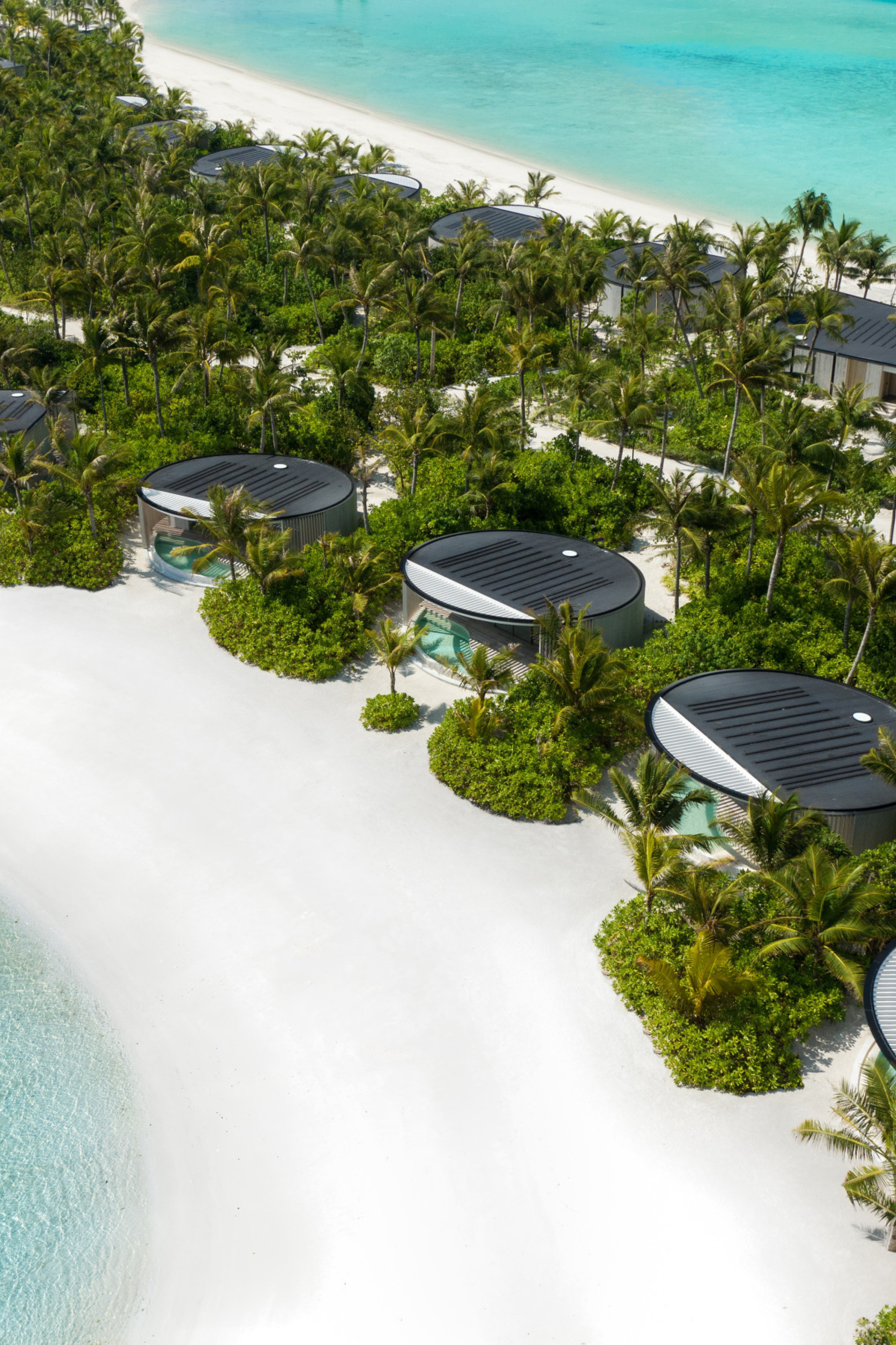 view of ritz carlton hotel in the maldives