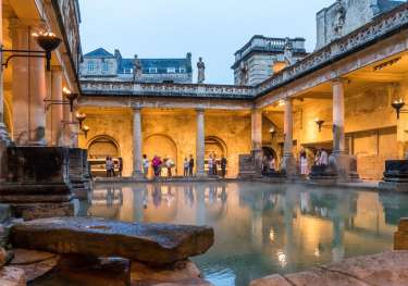 Roman baths.