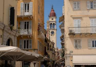 Corfu old town.