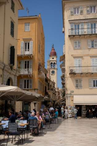 Corfu old town.