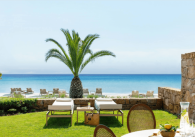 Sani resort greece beach view.
