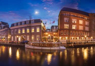 Exterior view of sofitel legend the grand amsterdam.