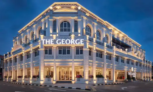 Exterior photo of the george penang hotel .