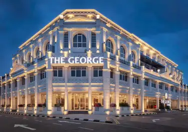 Exterior photo of the george penang hotel .