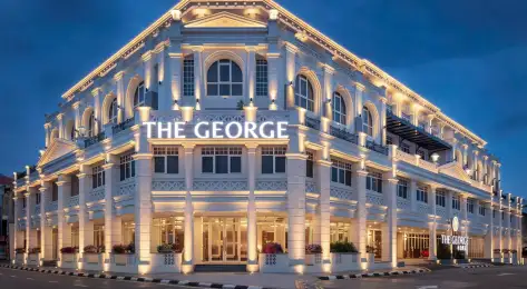 Exterior photo of the george penang hotel .